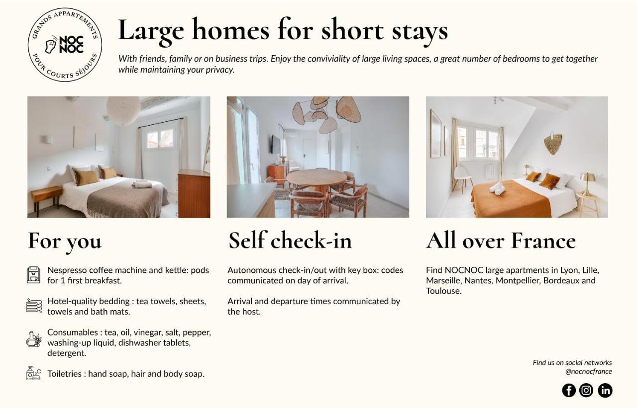 Nocnoc - Le Joyau, Cosy T3 Dans Centre Apartment น็องต์ ภายนอก รูปภาพ